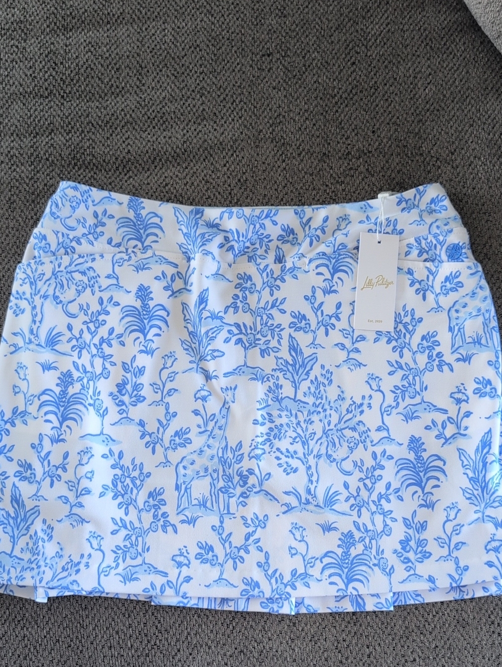 NWT Lilly Pulitzer Monica Pleated Skort